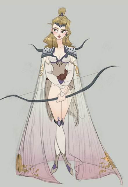 《最终幻想》迪士尼风人设图图赏(2)