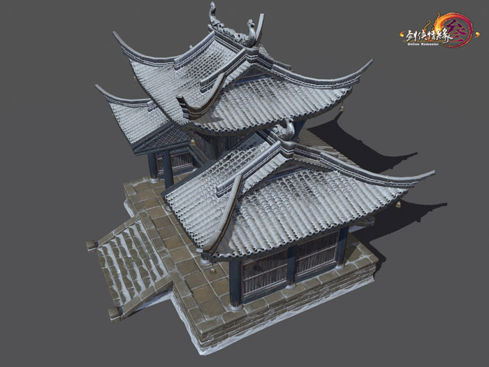 《剑网3》重制版模型首曝截图(5)