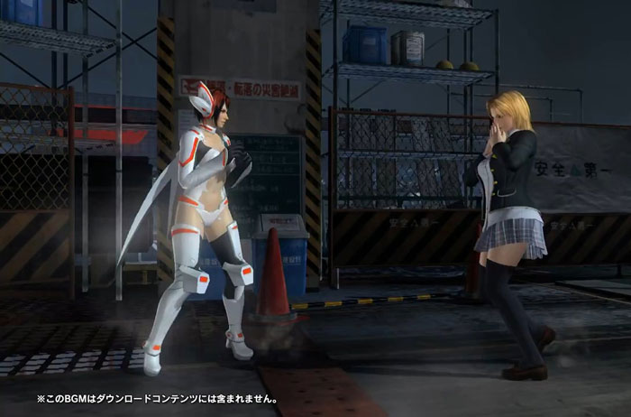 《死或生5》校园DLC萌妹格斗画面截图(10)