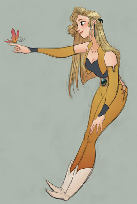 《最终幻想》迪士尼风人设图图赏(4)