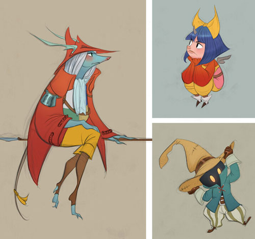 《最终幻想》迪士尼风人设图图赏(3)