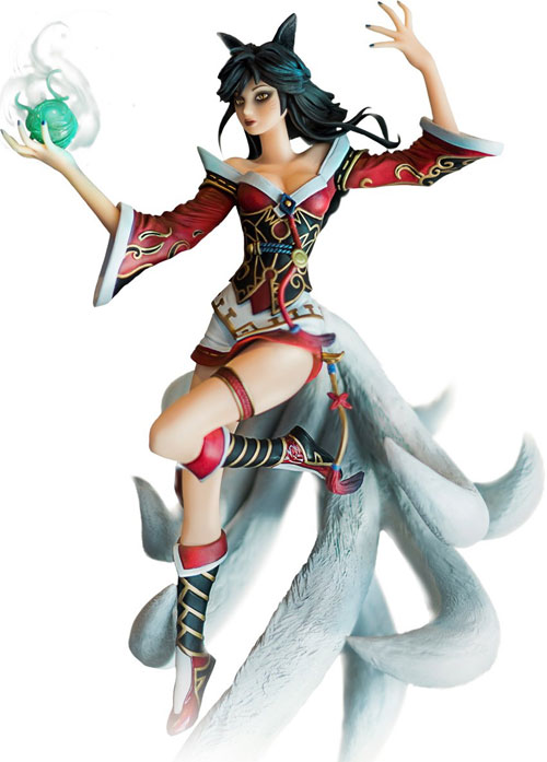 《英雄联盟》九尾妖狐阿狸性感手办(2)