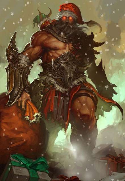 暴雪公布2015年圣诞节贺卡图赏(18)