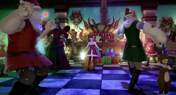 《最终幻想14》圣诞节主题截图(13)