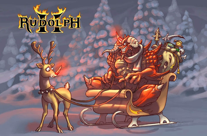 暴雪公布2015年圣诞节贺卡图赏(5)