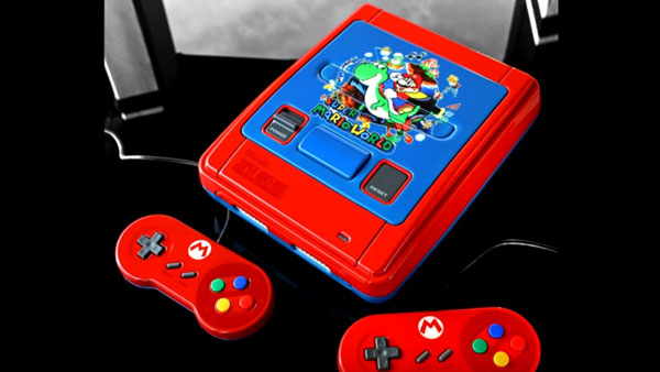 玩家自制《超级马里奥世界》风格超任主机(2)