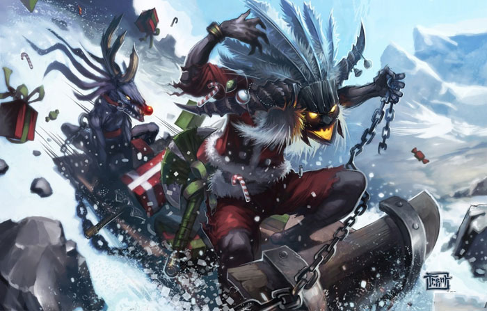 暴雪公布2015年圣诞节贺卡图赏(17)