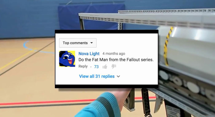 乐高达人自制《辐射4》胖子核弹发射器(6)