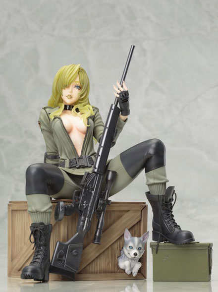 《合金装备》狙击雪狼深V福利手办(2)