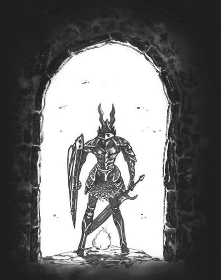 国外玩家自制《黑暗之魂》插画(17)