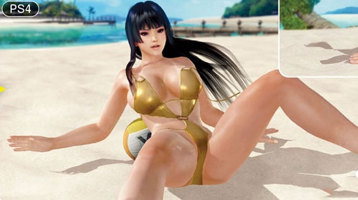 《死或生：沙滩排球3》PSV版截图(7)