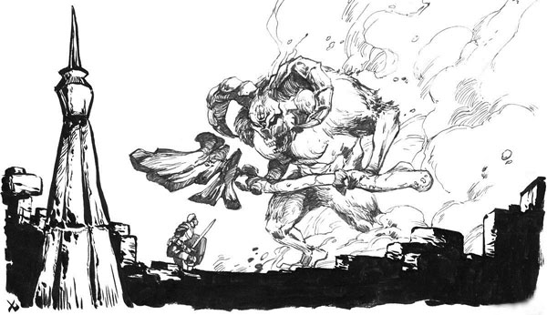 国外玩家自制《黑暗之魂》插画(9)