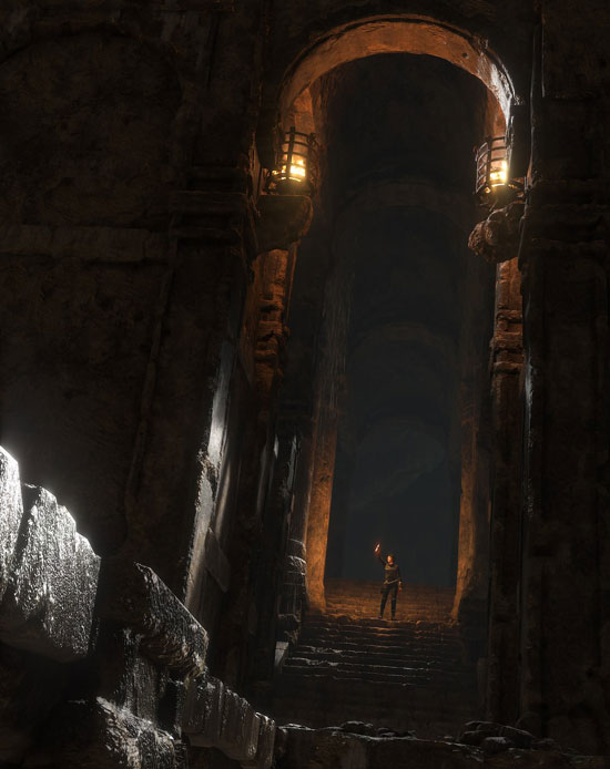 《古墓丽影：崛起》PC版最新截图(5)