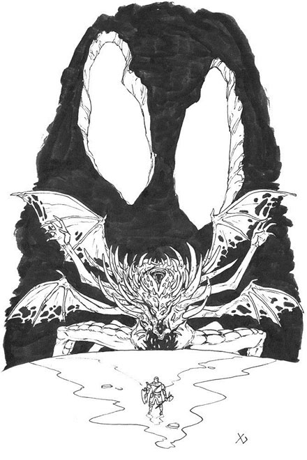 国外玩家自制《黑暗之魂》插画(14)