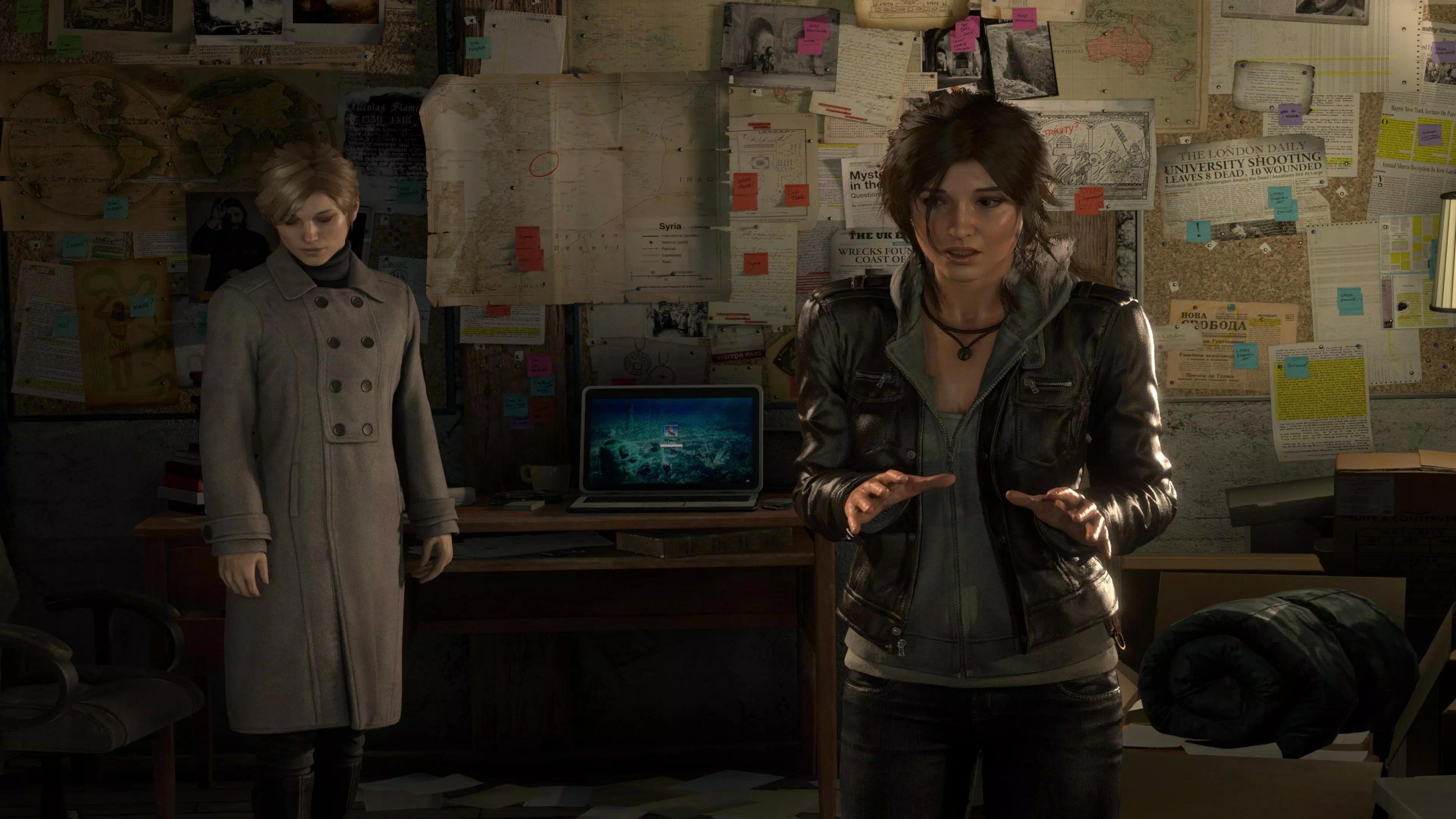 《古墓丽影：崛起》劳拉超清截图壁纸(18)