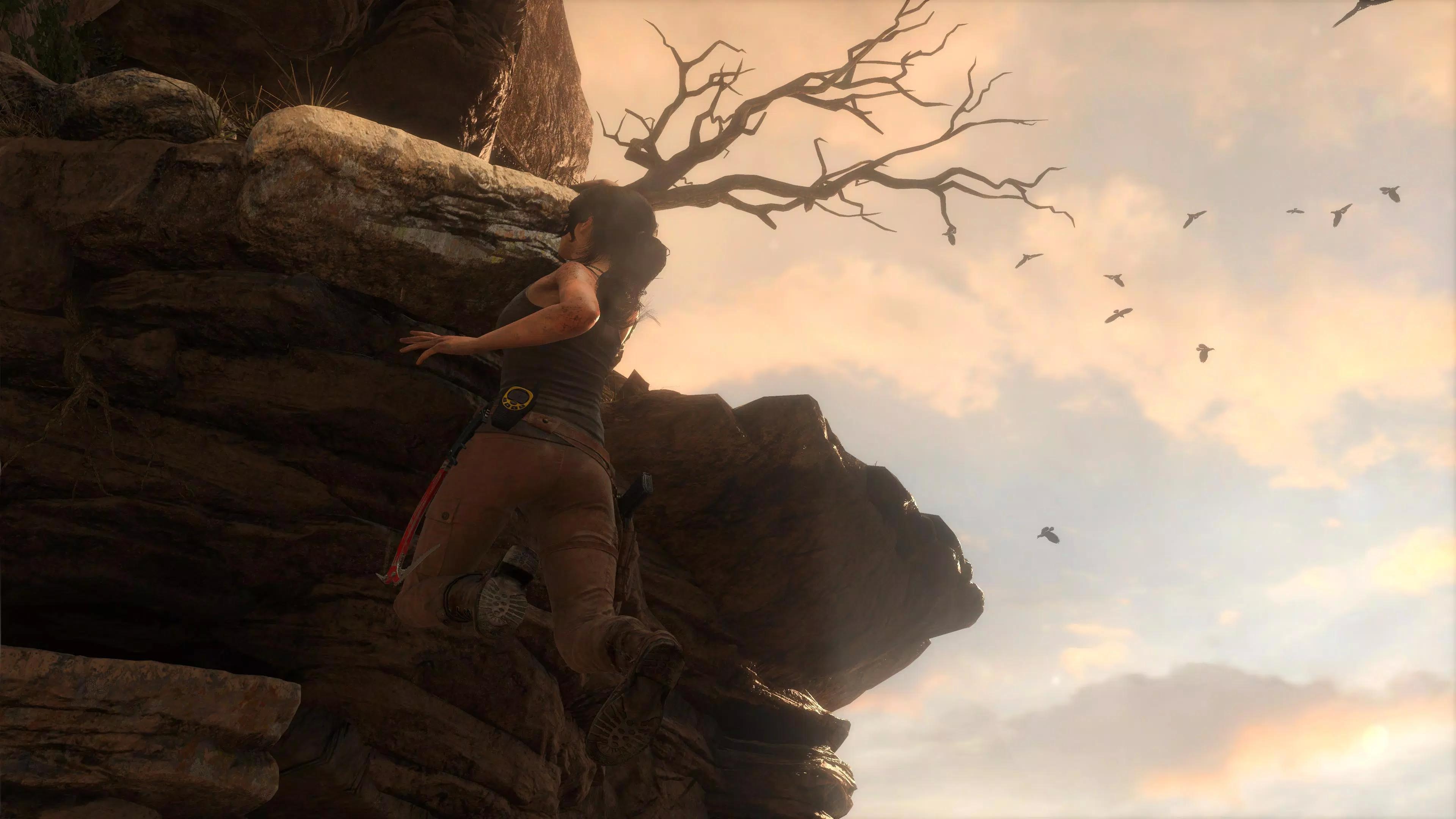 《古墓丽影：崛起》劳拉超清截图壁纸(6)