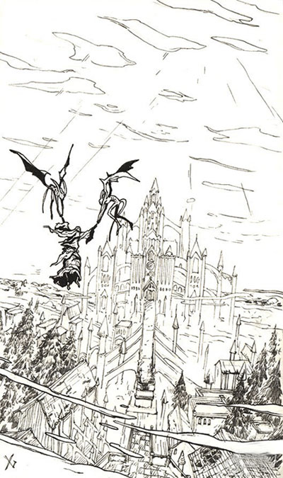 国外玩家自制《黑暗之魂》插画(7)