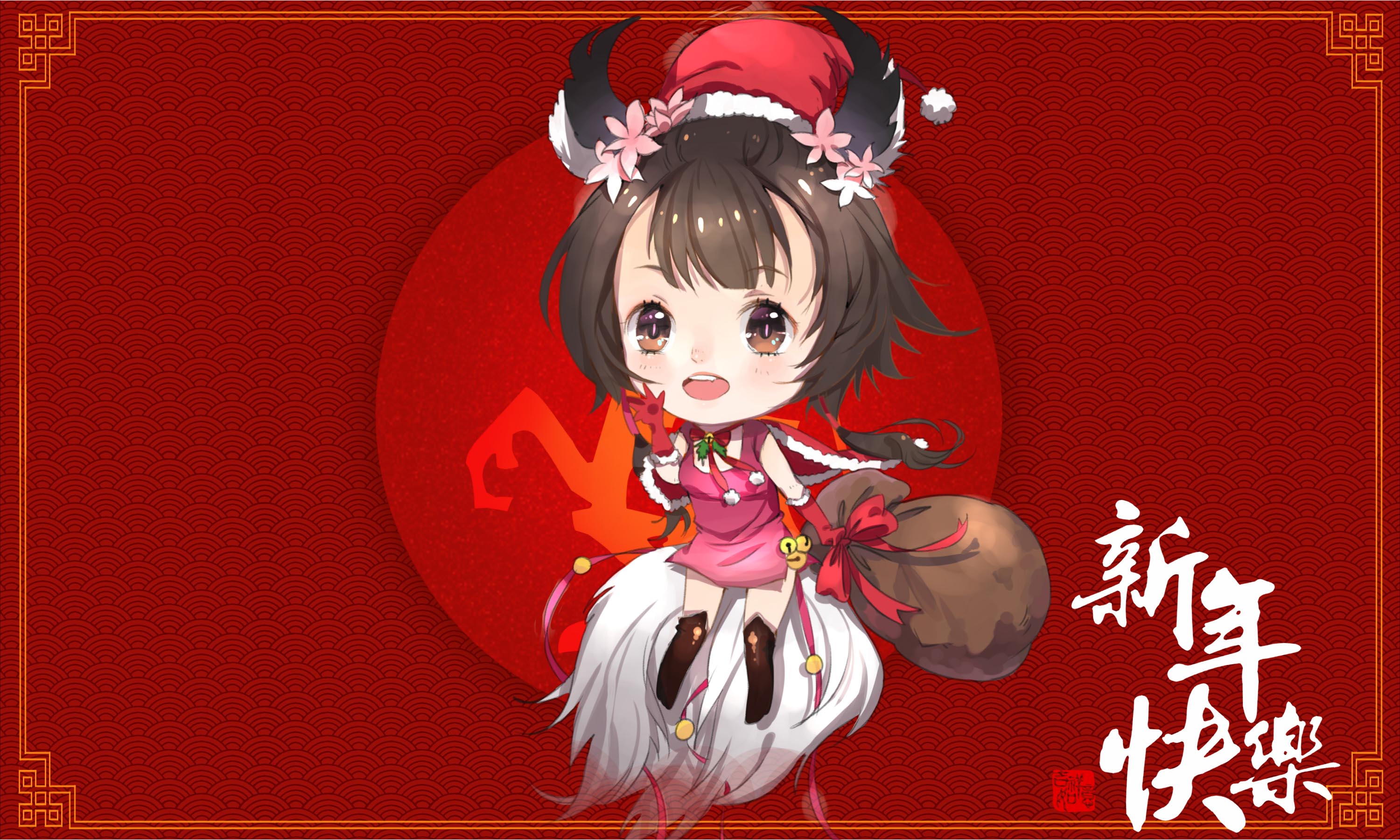 《完美国际2》同人贺新年壁纸(3)