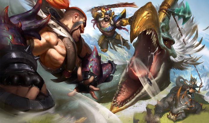 《英雄联盟》新一批原画图赏(11)