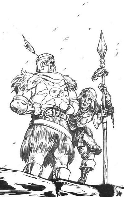 国外玩家自制《黑暗之魂》插画(8)