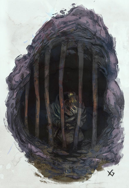 国外玩家自制《黑暗之魂》插画(21)