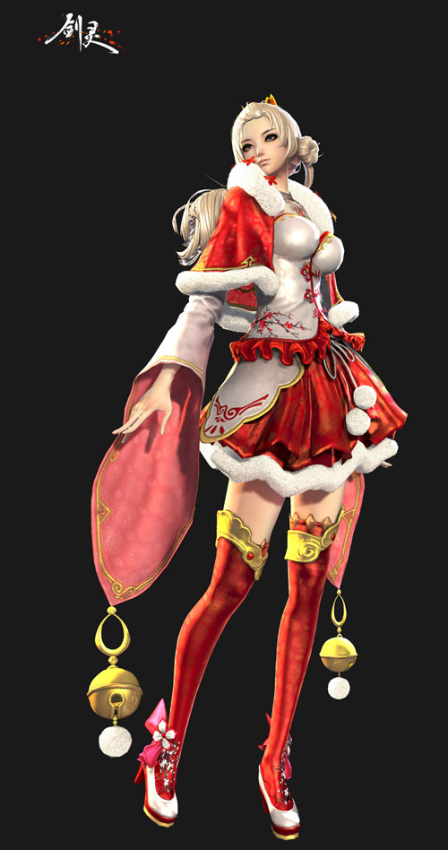 《剑灵》2016年春节时装图赏(10)