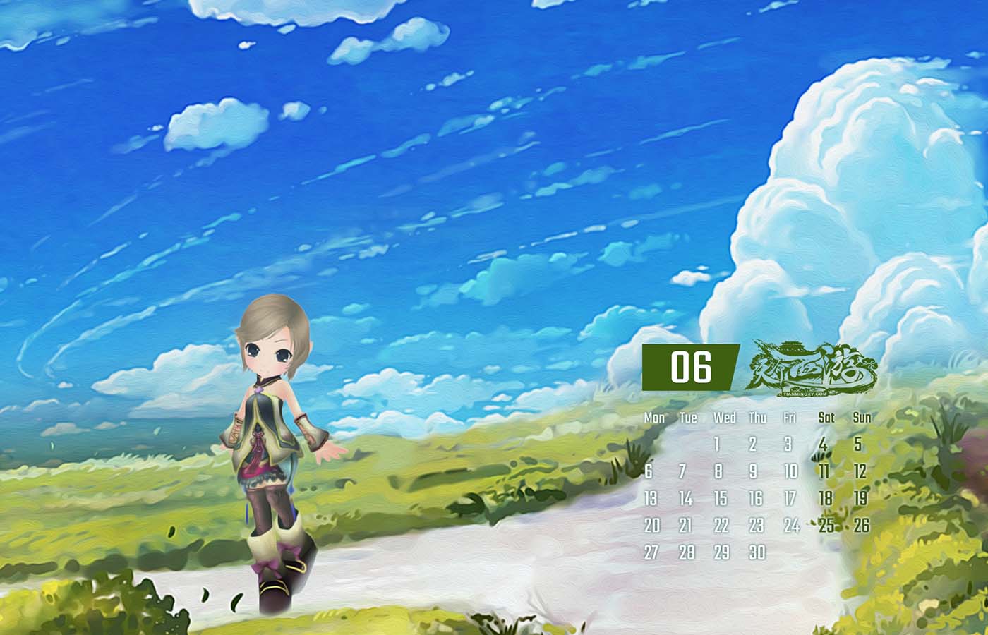 《天命西游》2016年月历壁纸(6)