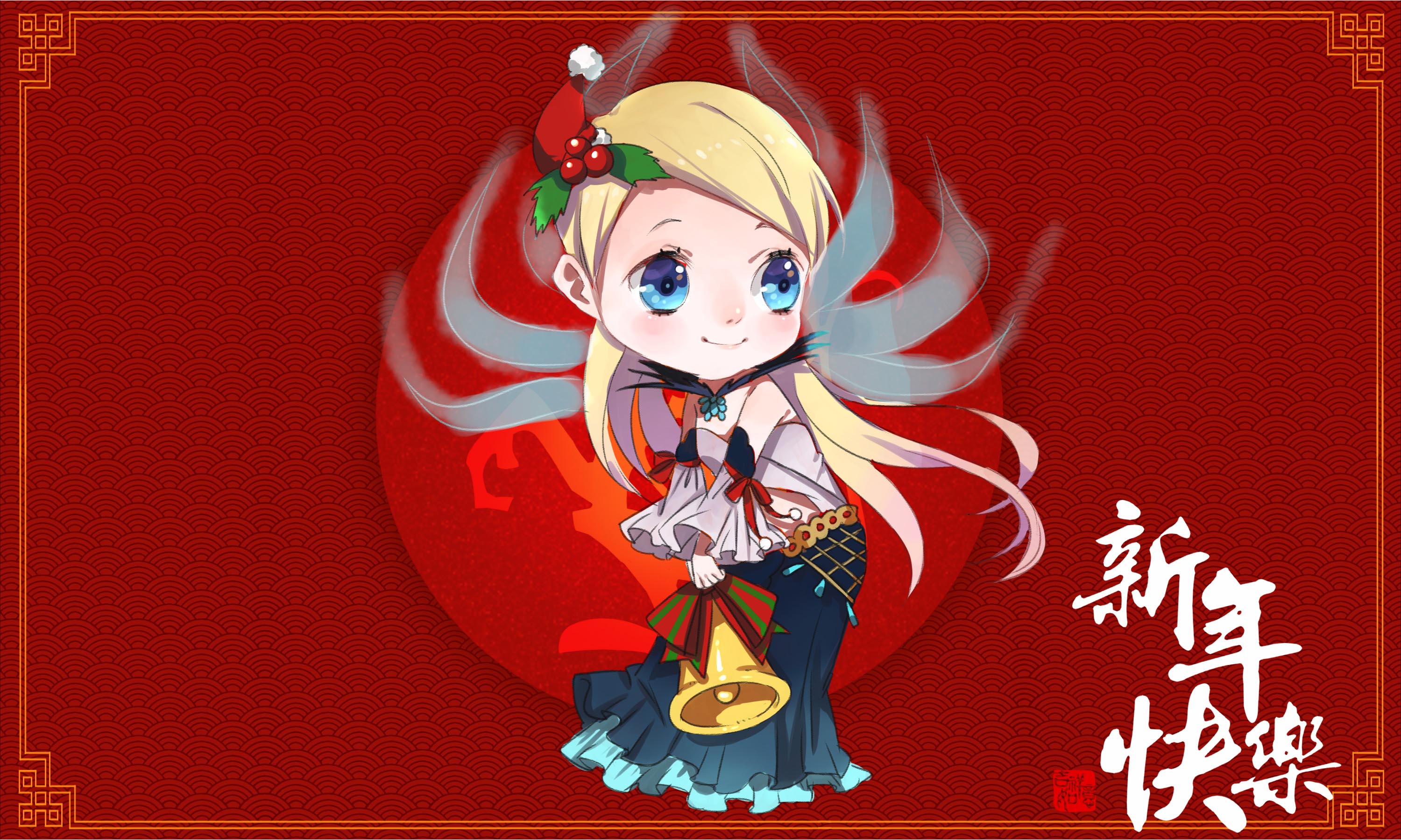 《完美国际2》同人贺新年壁纸(6)