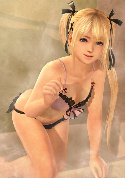 《死或生：沙滩排球3》浴室海报(2)