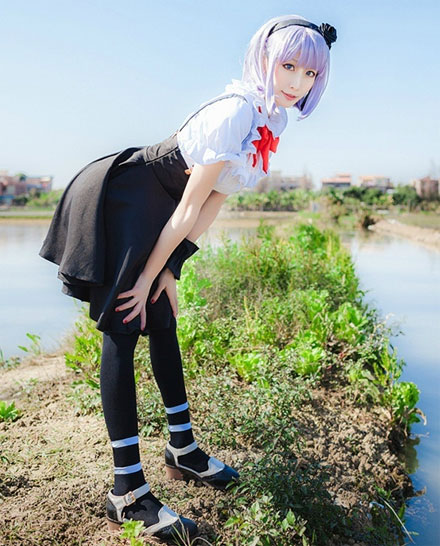 《粗点心战争》枝垂萤精美COS(5)