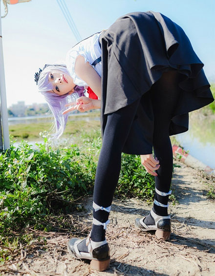 《粗点心战争》枝垂萤精美COS(6)