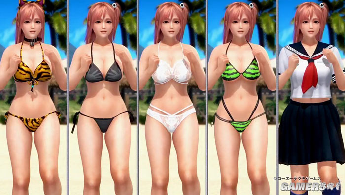 《死或生：沙滩排球3》萌妹最新截图(2)