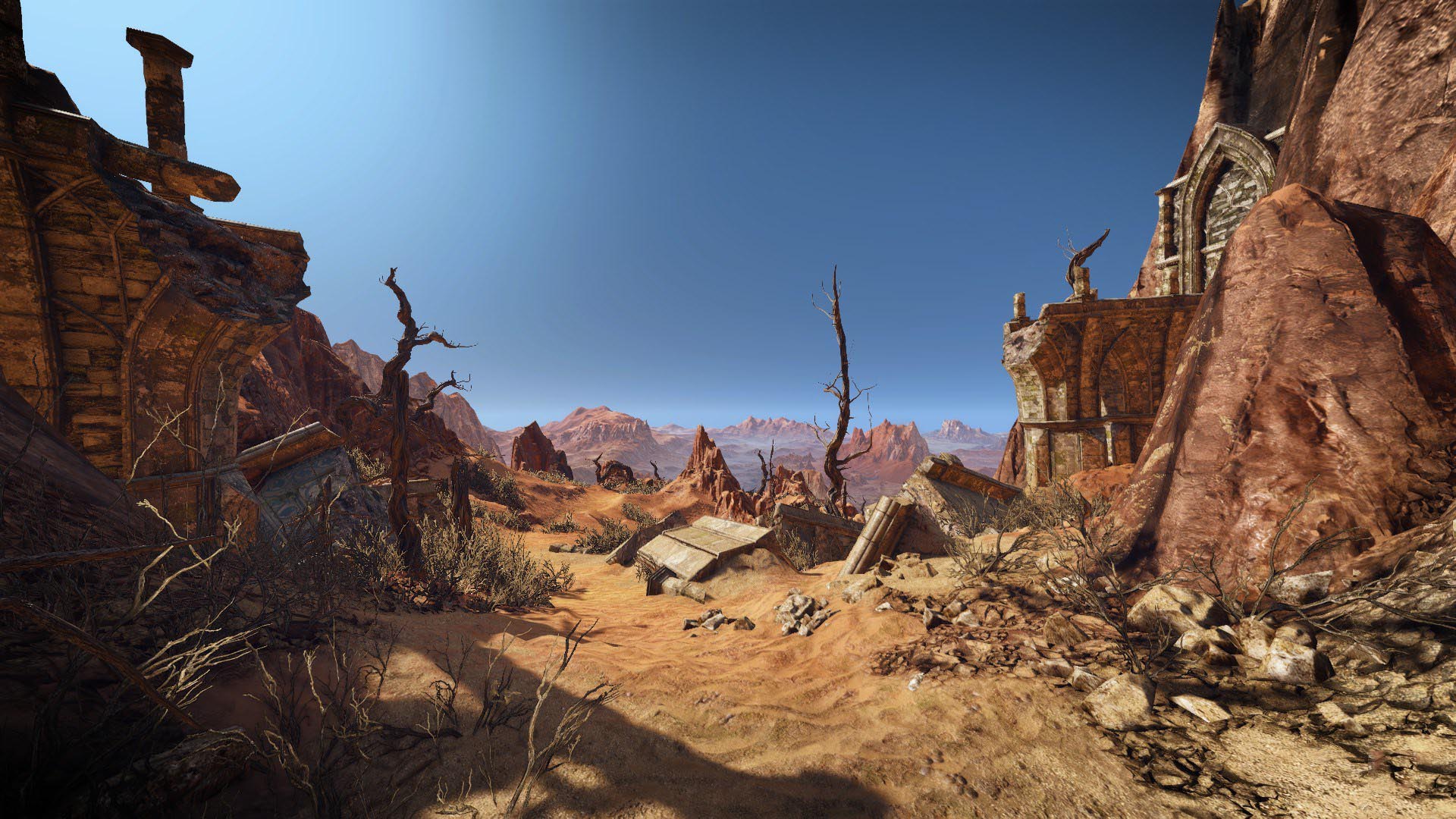 《巫师3》第一人称视角MOD截图(3)