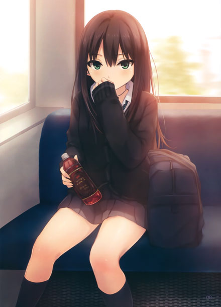 动漫黑长直美少女图集(2)