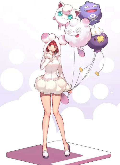 《口袋妖怪》拟人同人画赏析(13)