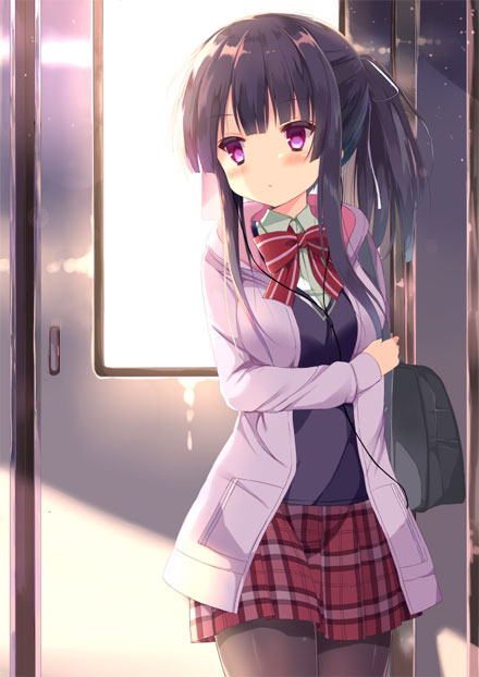 动漫黑长直美少女图集(15)