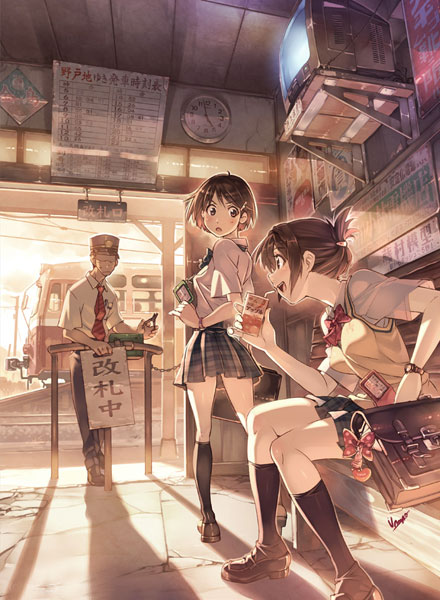 二次元铁路美少女图集(7)