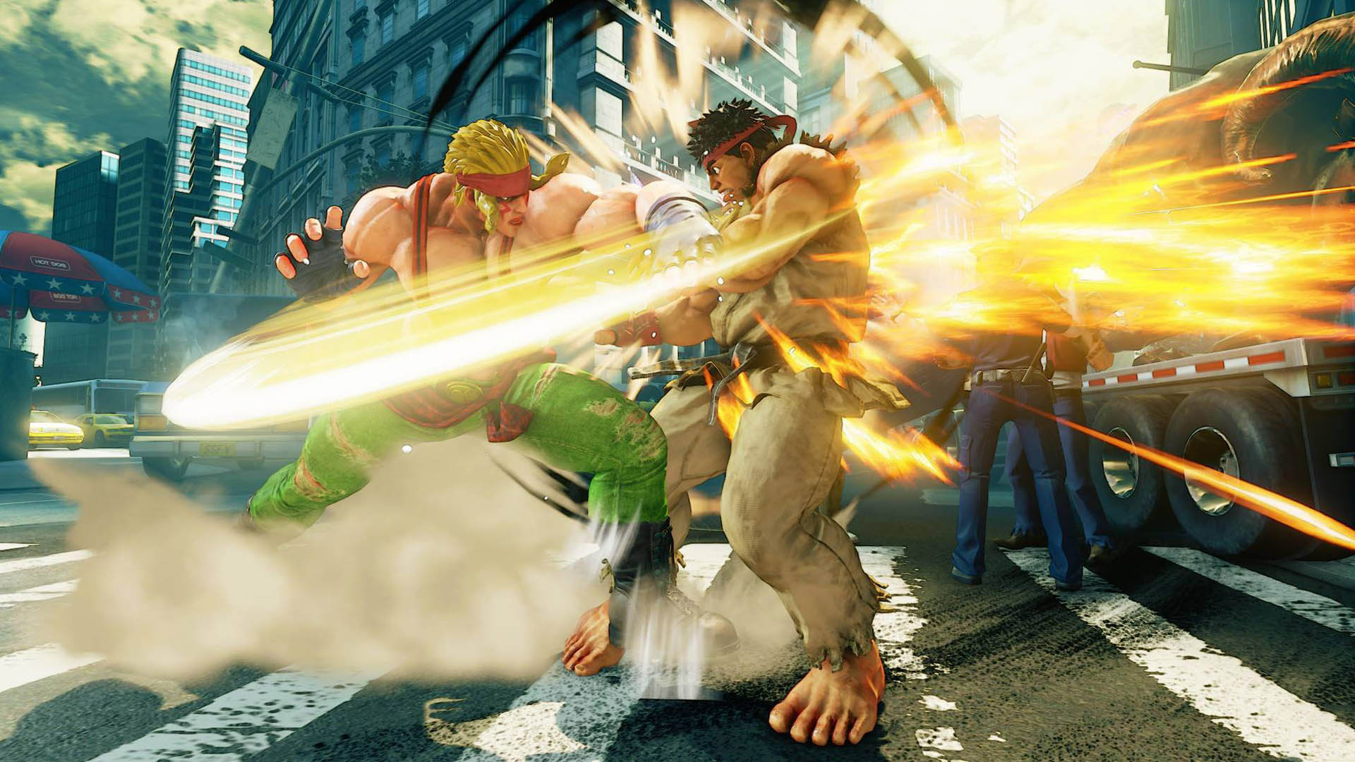 《街头霸王5》DLC角色Alex截图(7)