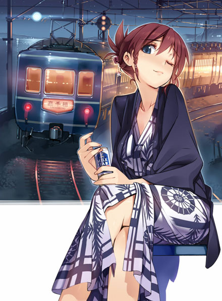 二次元铁路美少女图集(18)