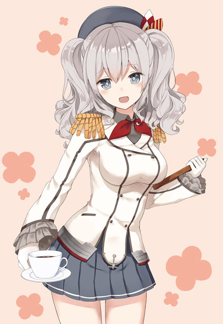 银发巨乳舰娘鹿岛福利图集(31)