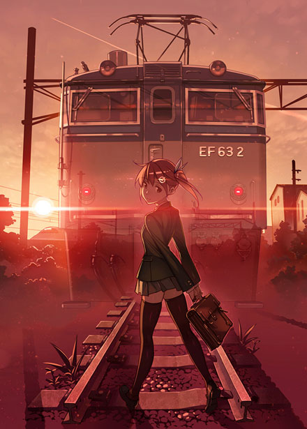 二次元铁路美少女图集(21)