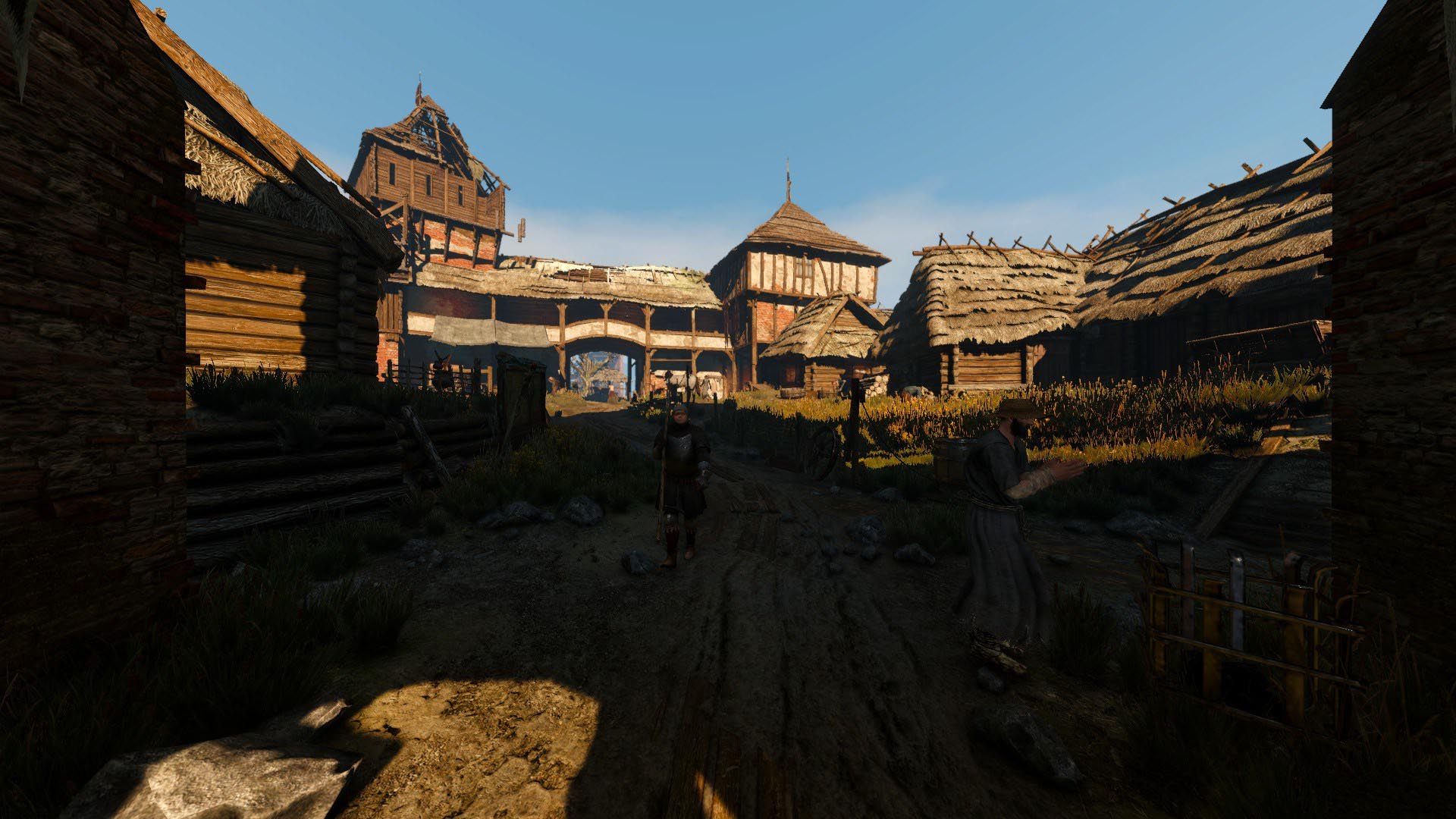 《巫师3》第一人称视角MOD截图(12)