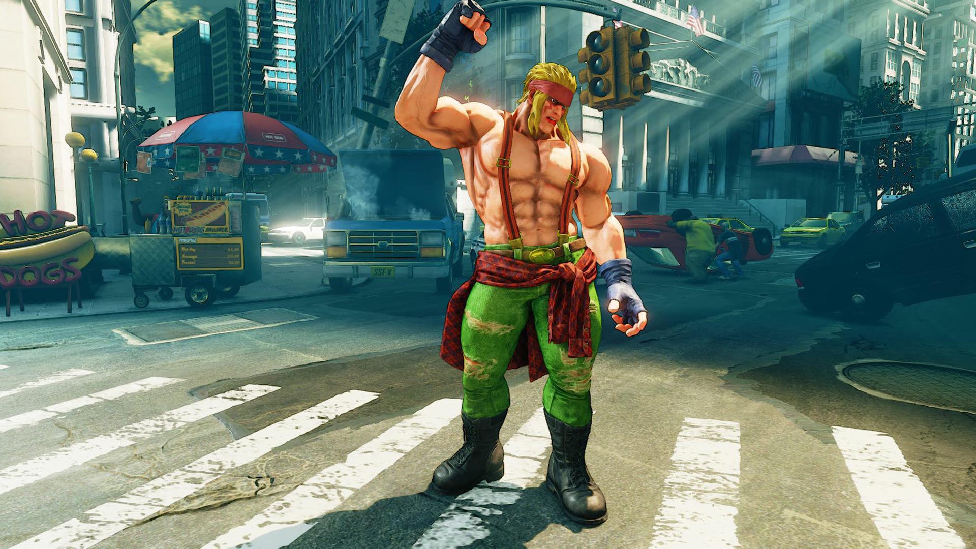 《街头霸王5》DLC角色Alex截图(2)