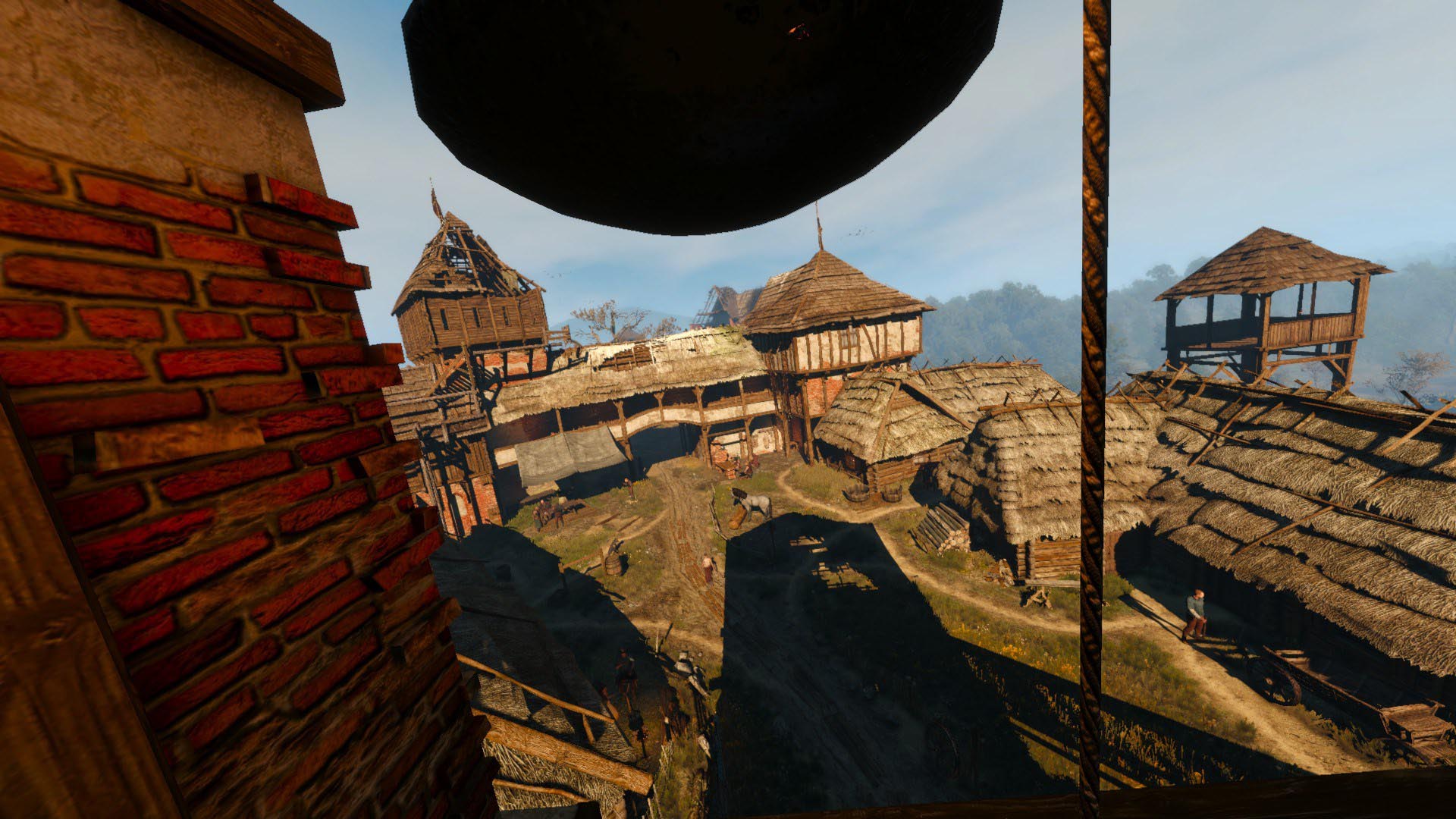 《巫师3》第一人称视角MOD截图(13)