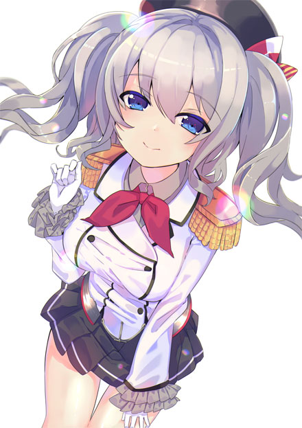 银发巨乳舰娘鹿岛福利图集三(12)