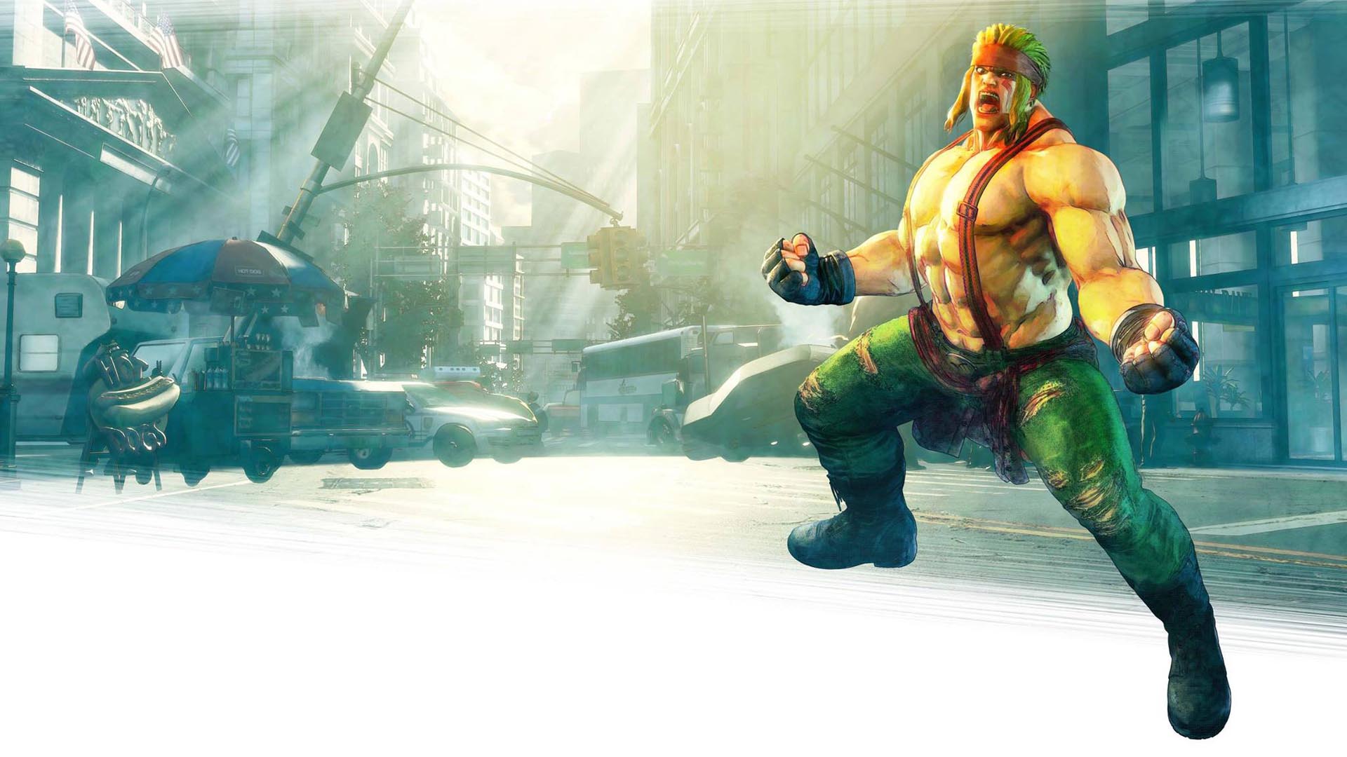 《街头霸王5》DLC角色Alex截图(5)