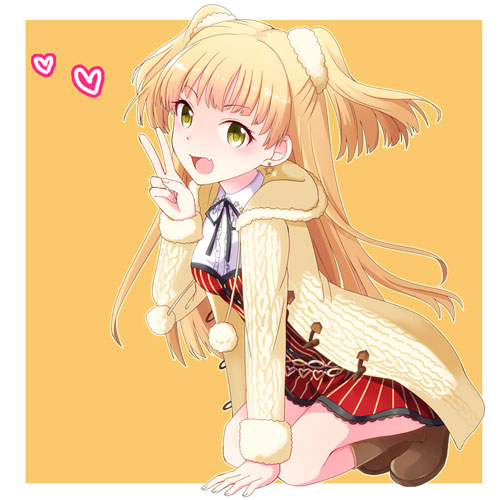 金发萝莉崎莉嘉可爱美图赏析(4)