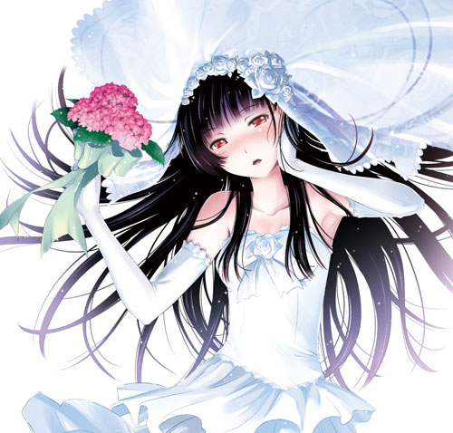 动漫黑长直美少女图集(11)