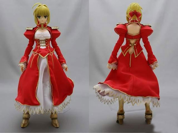 11区网友亲手为红saber手办丰胸(8)