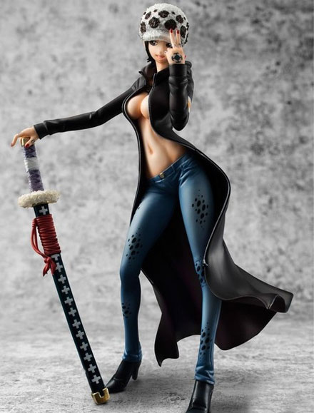 《海贼王》特拉法尔加·罗娘化手办(3)